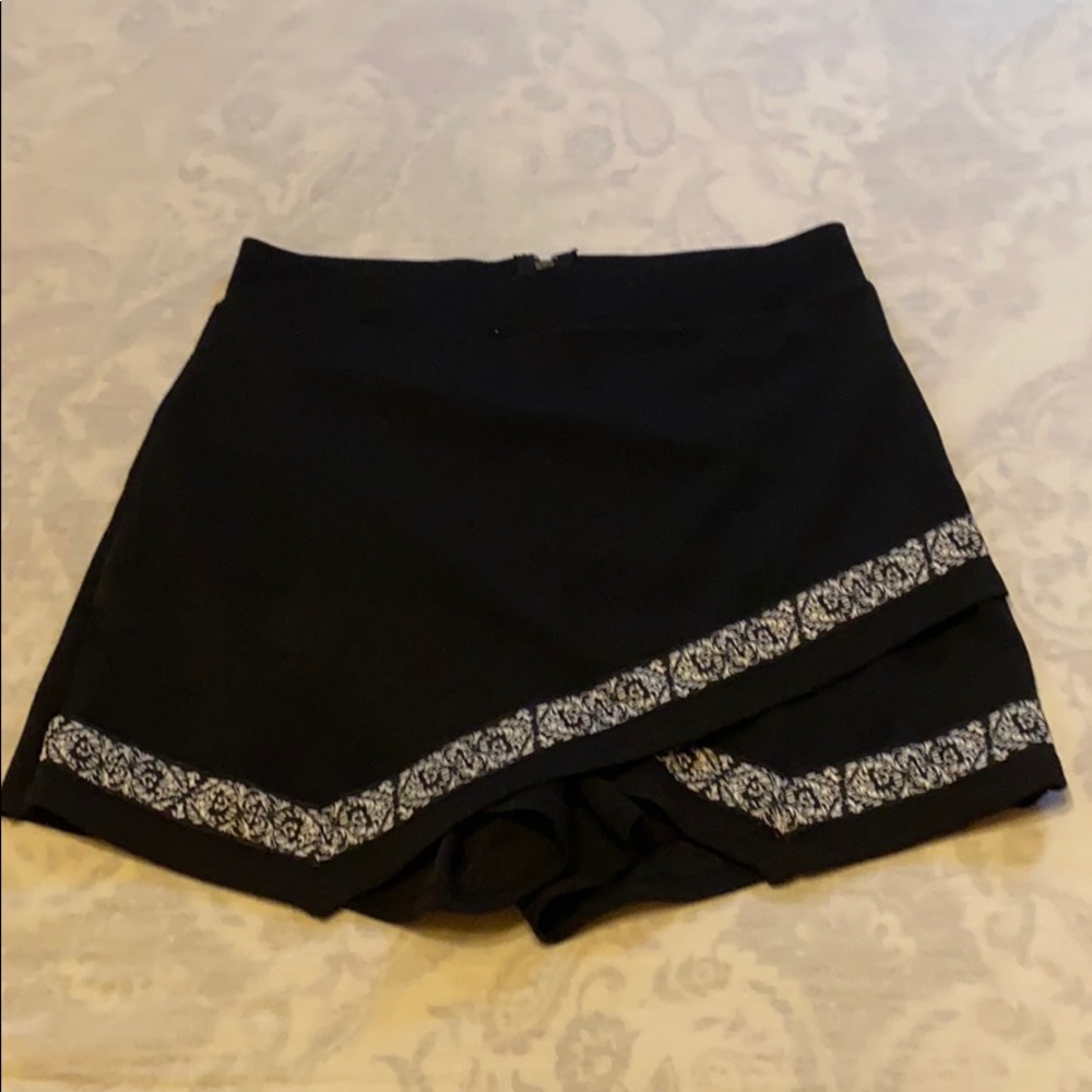Black Dress Shorts/Skort NEVER WORN